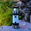 Solar Powered LED Lighthouse Lamp Rotating Beam Lantern Lighthouse  Courtyard Decoration