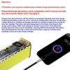 18650 Battery Storage Box 8 Cell PD 45W Fast Charging Power Bank Case DIY Rechargeable Kit for Camping Business Trips