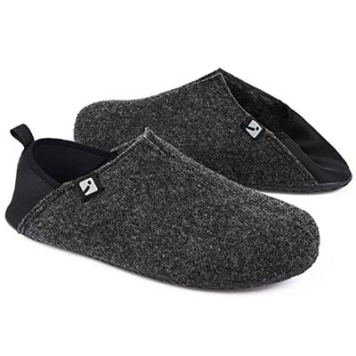 [HomeTop] Мужские зимние теплые тапочки для дома, нескользящие, удобный дизайн, легко надевать и снимать, легкие, тихие, моющиеся, для офи