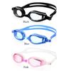 Противотуманные очки для плавания при близорукости, силиконовые профессиональные спортивные очки, портативные аксессуары для плавания с УФ-защитой для мужчин и женщин