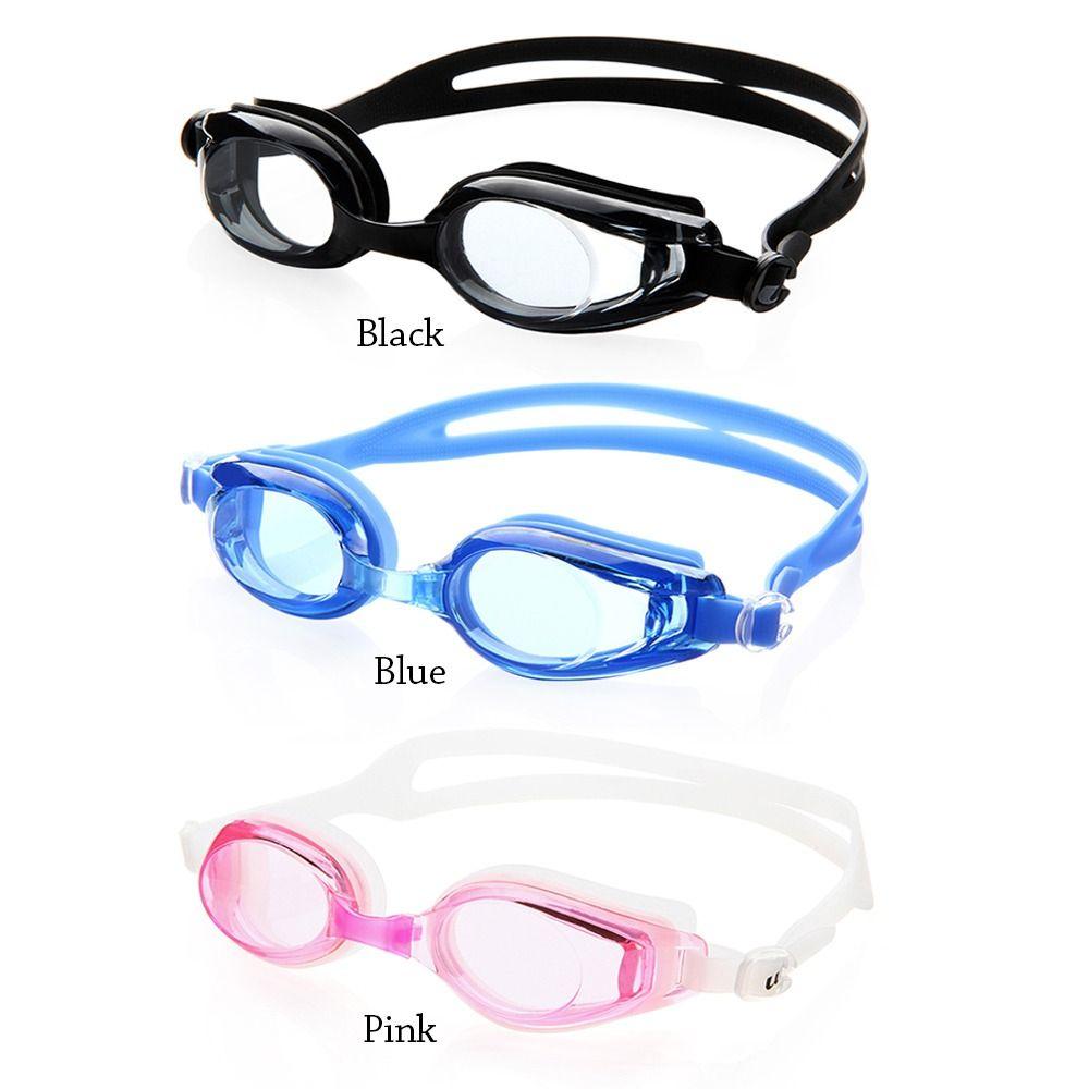 Противотуманные очки для плавания при близорукости, силиконовые профессиональные спортивные очки, портативные аксессуары для плавания с УФ-защитой для мужчин и женщин