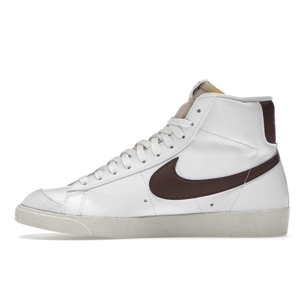 Nike Женские кроссовки Blazer Mid 77 Next Nature Cacao Wow Белые Парусные Черные DQ4124-104