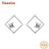 Tancise 925 Sterling Silver Zircon Earrings Drop Earrings For Women Wedding Party Gifts