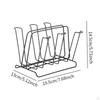 Bottle Drying Rack Coffee Mug Holder Non Slip Sturdy Glass Tumbler Organizer Cup for