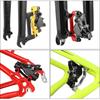 Ultralight Disc Brake Caliper Mount Adapter Multicolor Aluminum Alloy a/B Pillar Adaptor Bracket with Bolts Mountain Bike