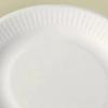 50Pcs Round Disposable Tableware Heat Resistant Pulp Lunch Boxes Disposable Paper Plates  Picnic