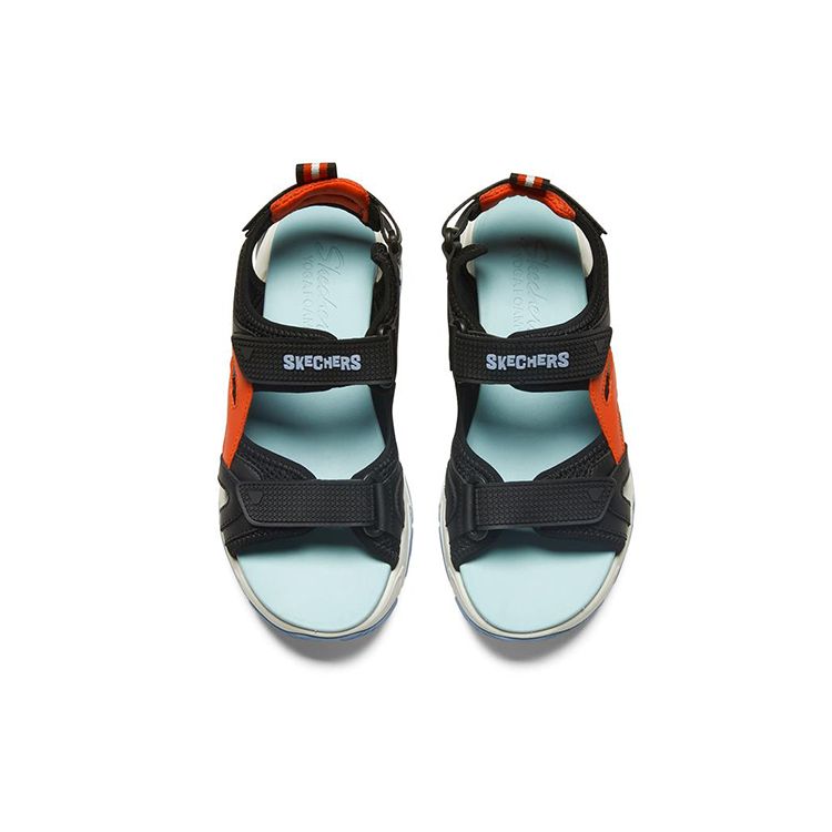 Skechers Сандалии Stamina V2 Mecha Женские Сандалии Черно-Красные 896124-BKRD