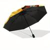 1pc Simba and Pumbaa Automatic Opening and Closing Umbrella - Suitable for Various Occasions, Outdoor Activities, Lightweight and Durable Au