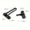 1PC Insurance Door Bolt Home Anti-theft Room Door Bar Door Buckle Lock Chain Safety Bedroom Hotel Anti-lock Buckle