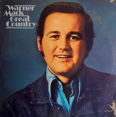 LP Пластинка WARNER MACK - Great Country CB20001 MCA Coral 1973 US Фолк Б/У
