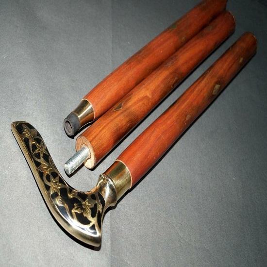 Трость деревянная трость латунная ручка британская королевская палка для надписей трость ручной работы декоративный дизайн средневековые реплики