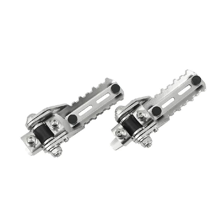 Motorcycle Highway Front Foot Pegs Folding Footrests Clamps For BMW R1250GS R 1250 GS LC R1200GS ADV Adventure 2013-2024 GS1200
