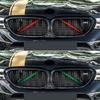 Car Front Grille Trim Strips For BMW 3 4 Series E21 E30 E36 E46 E90 E91 E92 E93 F30 F31 F34 F35 G20 G21 G28 External Accessories