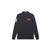 Polo Slim Fit Three Pony Logo Long Sleeve Polo Shirt Men Tops Dark-Gray MNPOKNI16821451-020