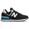 New Balance 574 Черные Яркий Небесно-розовый Женские Кроссовки WL574CK2
