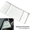 Для Tesla Model 3 Y Dashboard Storage Box 2024 2024 Navigation Screen Rear Tissue Glasses Key Organzier Tray Case Car Accessorie
