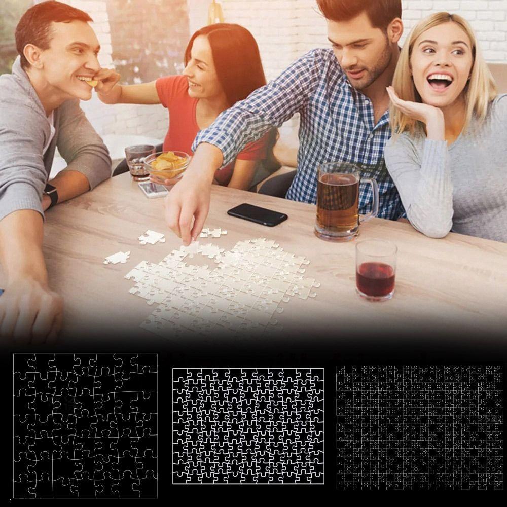 49/121/200/300Pcs Impossible Challenge Acrylic Puzzle Relieve Stress Decompression Game