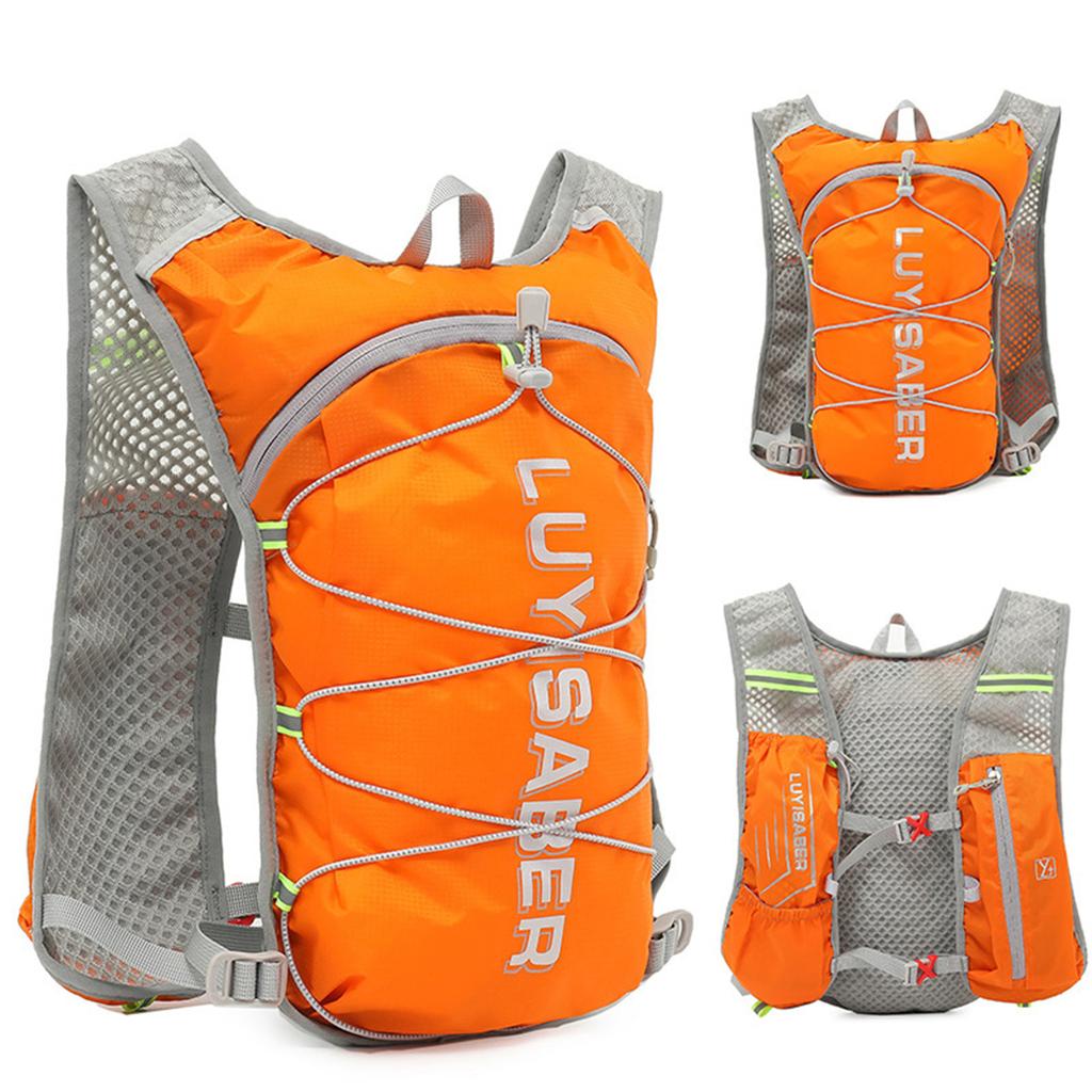 Cycling Hydration Pack, Running Backpack, Lightweight Hydration Pack, Functional Running Vest 2L With Reflective Strip