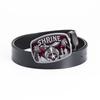 Independent Packaging Men's Belt Adult Single Circle Black Autumn and Winter New Product Belt Link Leather Belt Clothing Accessories