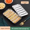 304 Stainless Steel Sausage Mold for Baby Food, Steamed Cake, and Kitchen Use