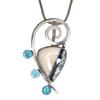Dendrite  Necklace Garnet Gifted Jewelry Opal, 18" Gemstone Opal