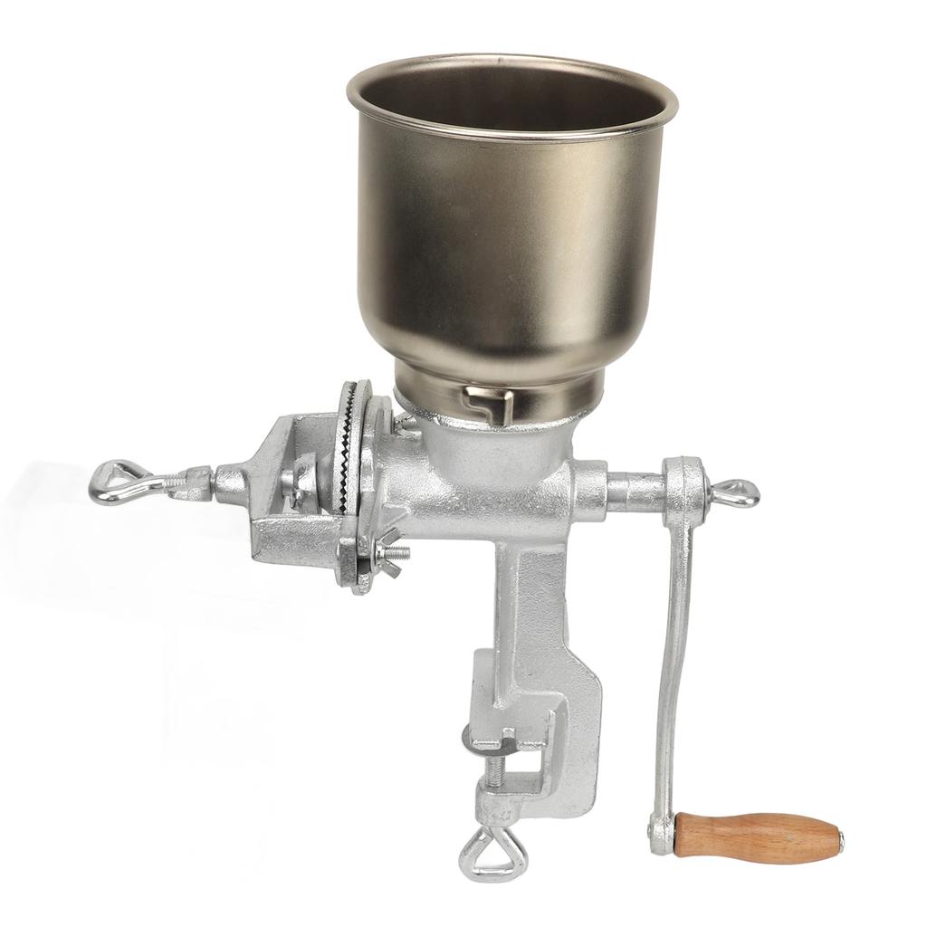 Ручная мельница для зерна из луженого чугуна, ручная мельница для кукурузы, ручная мельница для овса, пшеницы