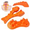 Cervical Traction Device Ergonomic Trigger Point Massager Tool Portable Cervical Spine Massage Pillow for Neck Shoulder Back