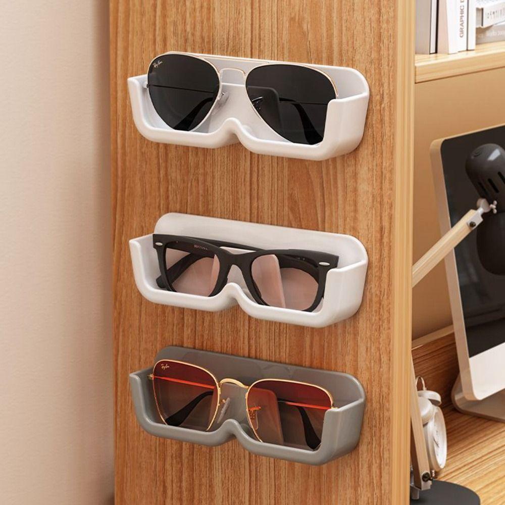 Punch-free Sunglasses Storage Holder Plastic Myopia Glasses Display Rack Bedroom