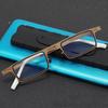 Ultra-Light Metal Frame Anti-Blue Light Reading Glasses with Silicone Resin Anti-Radiation Technology