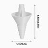 3Pcs Multi-Functional Liquid Transfer Funnel Set Universal Stepped Design Household Separatory Funnel for Oil Water