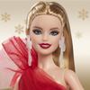 barbie Праздничная кукла Барби Блондинка Одевайся Фирменная ЧЕРНАЯ Одевайся Кукла Кукла от 6 лет и старше Красная HRM61 Кукла/Дом