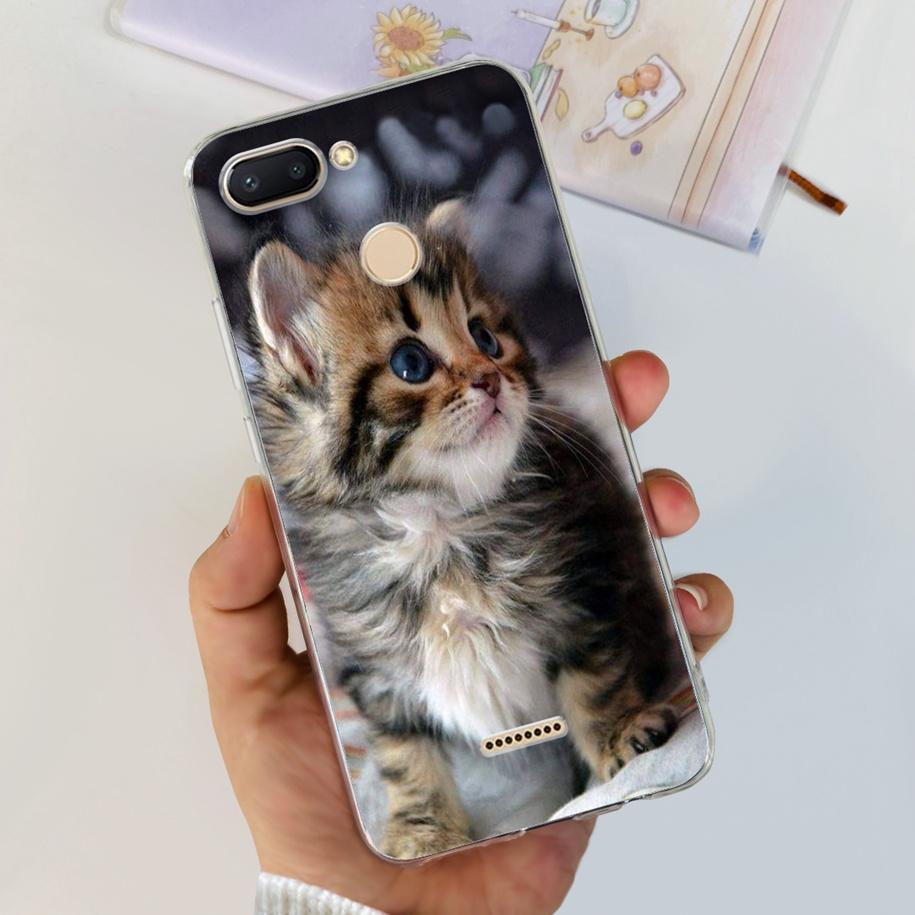 For Cover Xiaomi Redmi 6 Phone Case Fashion Marble Butterfly Soft Silicone Back Cover For Xiomi Redmi 6 6A Redmi6 Redmi6a Fundas