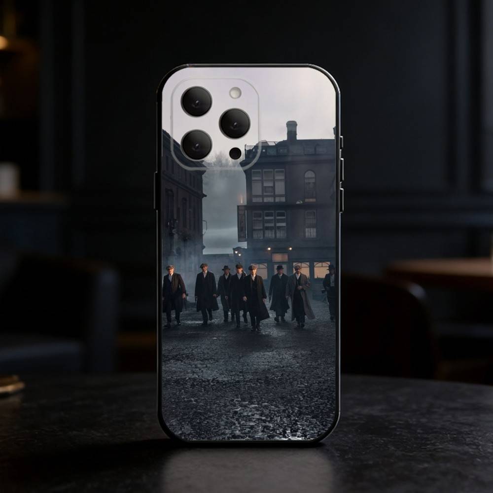 P-Peaky B-Blinders Movie Phone Case Silicone black Soft For IPhone 17,16,15,14,13,12,11,SE,Plus Pro Max