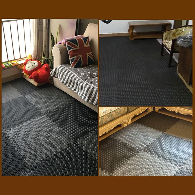 10 шт. противоскользящий коврик из вспененного этиленвинилацетата, домашний коврик, пазл для занятий в спортзале, детский игровой коврик из вспененного каучука для дома и спортзала