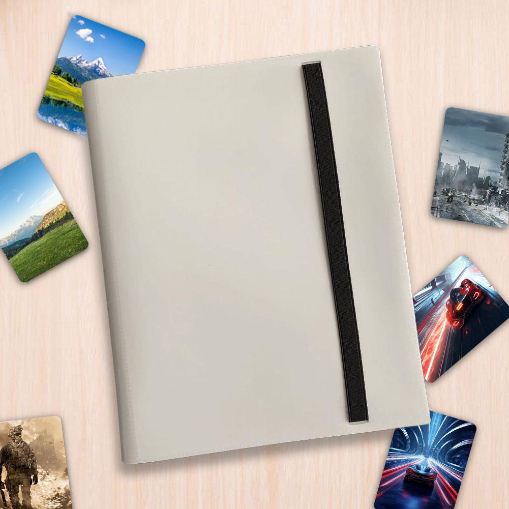 Блокнот для коллекции мультфильмов, 9 карманных карточек, альбомная книга, портативный держатель для 360 карточек формата А4 для коллекции игровых карточек Pokemon