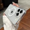 Original For Magsafe Wireless Charge Magnetic Animation Case for iPhone 16 15 14 13 12 11 Pro Max X XS XR Shockproof Clear Cover