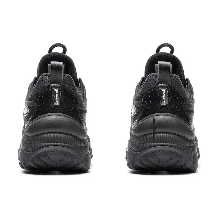 Li Ning Aurora WindWalker V2 Тканевая амортизация Нескользящая Низкие Повседневная обувь Женская Черный AGCS160-3