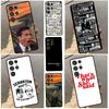 Michael Scott The Office Case For Samsung Galaxy S22 S23 Ultra S21 S20 FE S9 S10 Note 10 Plus Note 20 Ultra Cover