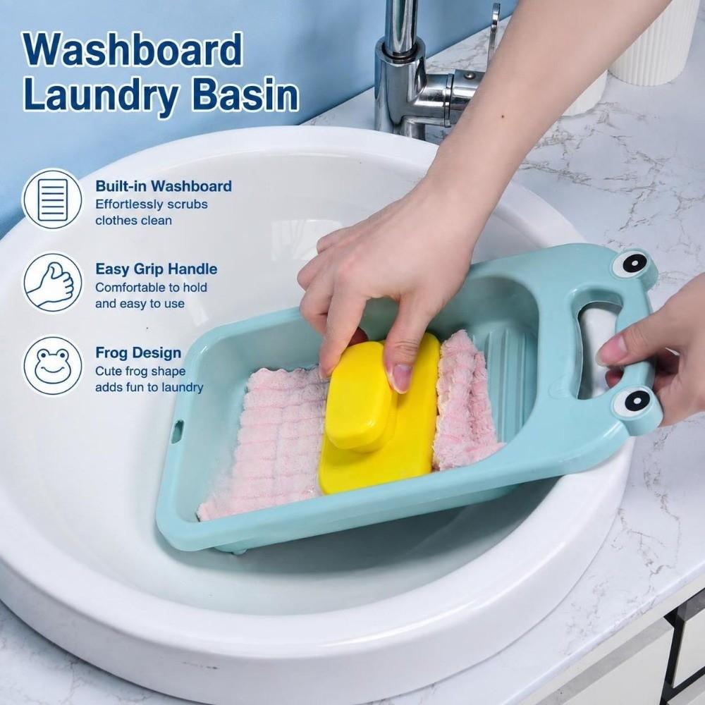 Thicken Material Laundry Tool Anti-slip Washing Board Underwear Washboard Bathroom Accessories