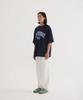 COVERNAT Arch Mesh T-Shirt Dark Navy