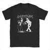 Мужская футболка Ghostemane Двусторонняя Музыкальные Певцы Повседневная Хлопковая Футболка Короткий Рукав