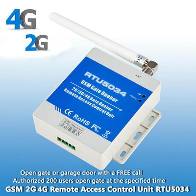 RTU5034 2G/4G GSM Удаленный контроллер двери и переключателя с 1 релейным выходом