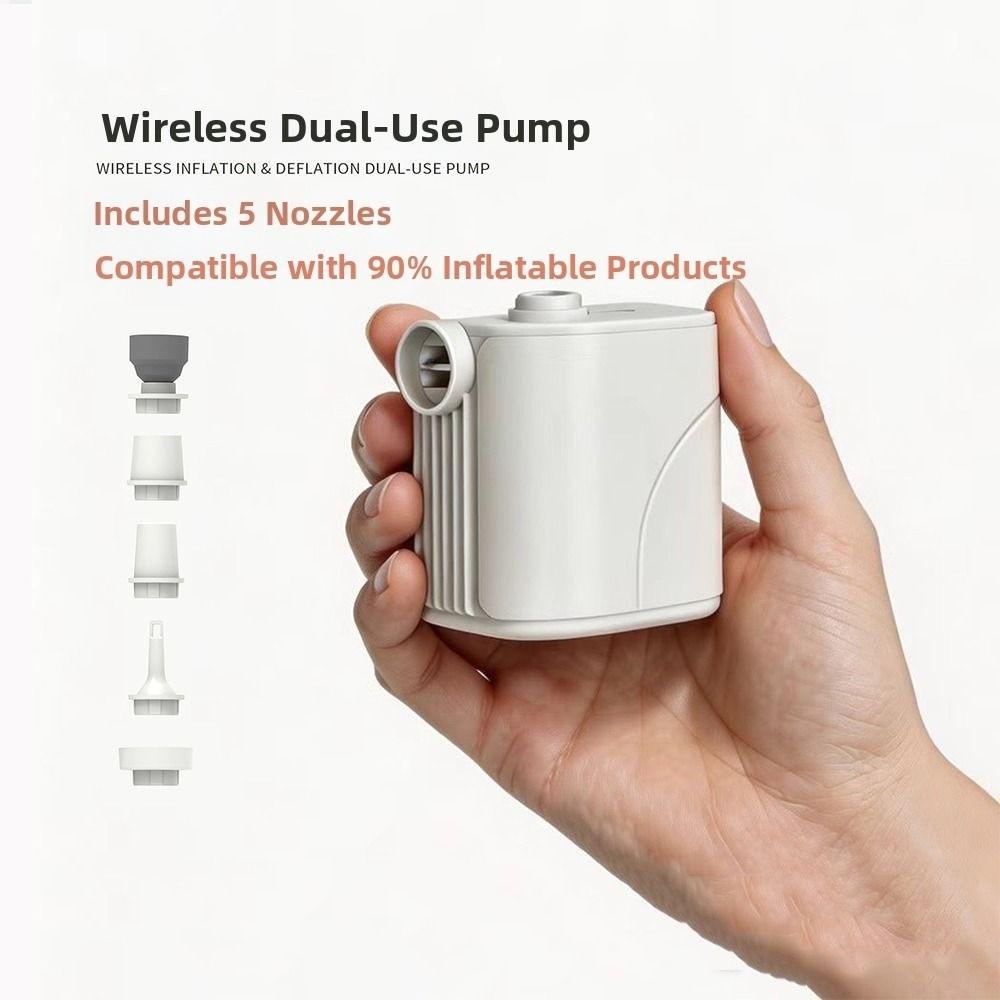 Portable Electric Air Pump Fast Inflator Inflator Small Pump Wireless Air Inflator Camping