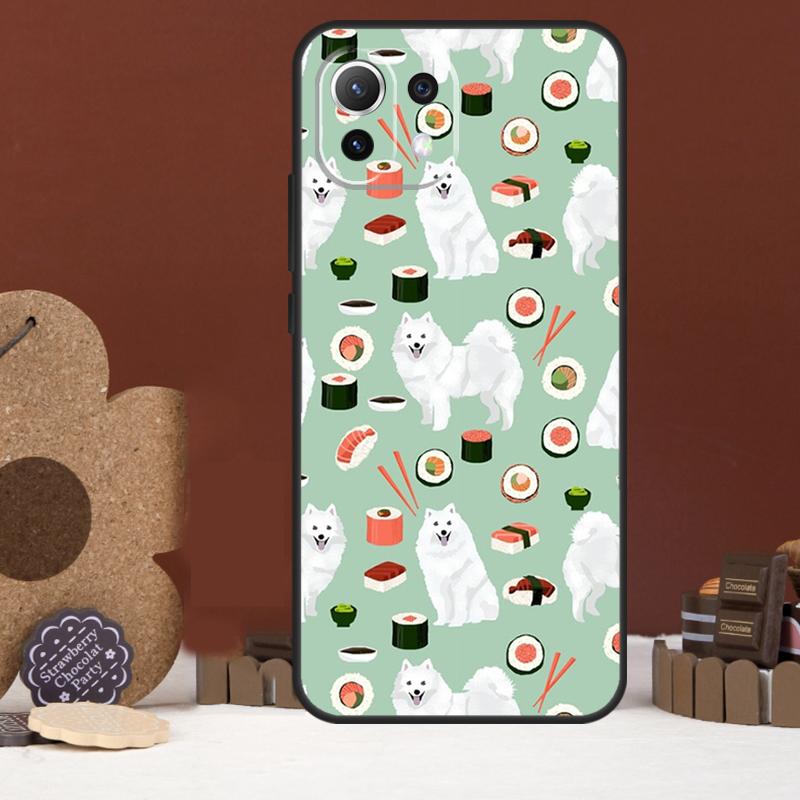 Japanese Spitz Dog Case For Xiaomi 14 15 Ultra 15T 14T 13T 17 Pro Max POCO X7 Pro X5 X6 F5 F6 F7 F8 Ultra Cover