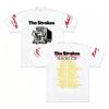 The Strokes Band Reality Awaits The World Tour 2026 T Shirt Cotton Men's Women's Y2k Unisex Cotton Oversized Unisex Streetwear Trendy Cotton Print