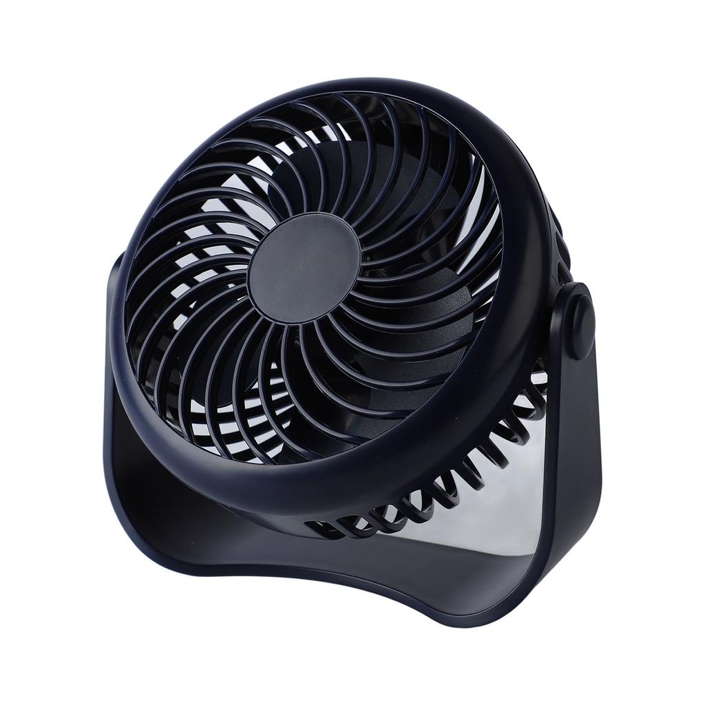 Small Desk Fan 3 Gear Wind Speeds Mute Rechargeable Summer Usb Mini Fan for Home Bedroom