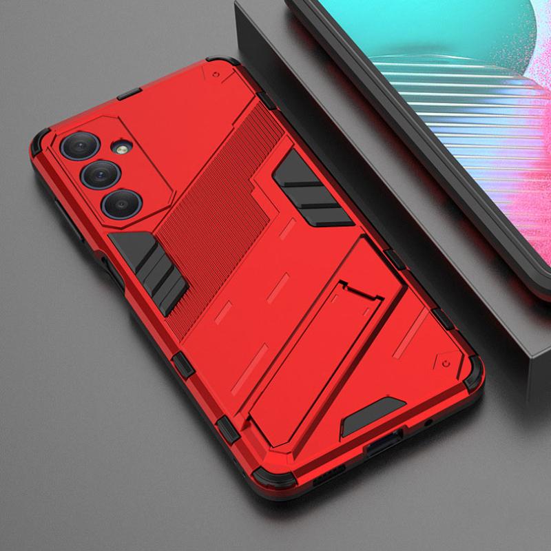 Case For Samsung Galaxy M54 M14 4G M34 5G Shockproof Armor Phone Case Anti-Fall Protect Back Cover Kickstand Coque Case