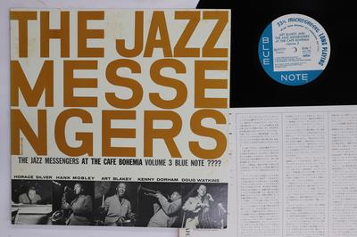Виниловая пластинка JAZZ MESSENGERS At The Cafe Bohemia Volume 3 DY580501 BLUE NOTE 1983 Япония Джаз Б/у