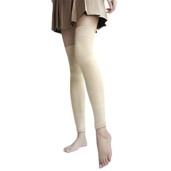 Женские носки, длинные носки на каждый день, утолщенные носки выше колена, тонкие сенсорные носки для повседневного ношения