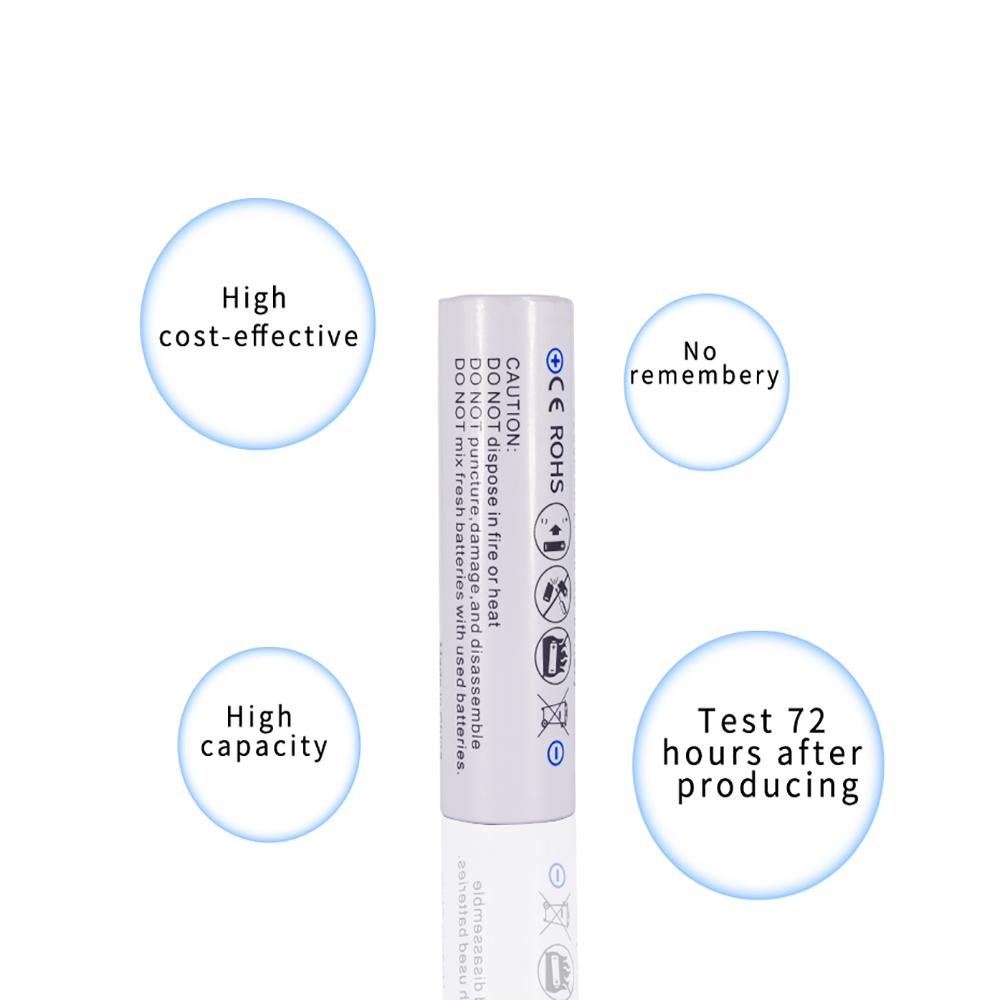 PALO Литиевая батарея 3200 мАч 18650 3,7 В, аккумуляторная батарея для фонарика